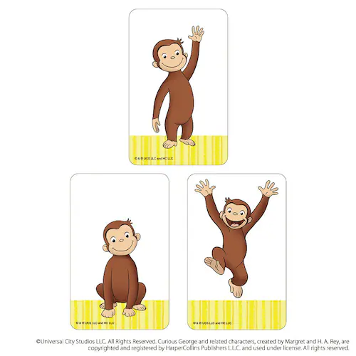 ������̃W���[�W �O�b�Y �ʔ� Curious George �N���A�J�[�h �܂�����S�ݓX�N���A�J�[�h 4947864052904 ������̃W���[�W03 �G�{�L�����N�^�[ ���킢�� ���� ������� _0