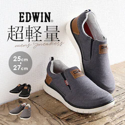 BLACK 26.5cm EDWIN �����Y �X���b�|�� 7644 �ʔ� �G�h�E�B�� �X�j�[�J�[ �R�Ȃ� �X���b�v�I�� �y�� �y�� ������� �V���v�� �J�W���A�� ���L 4E �����₷�� ���ɂ��� ������� �C ���� �V���[�Y