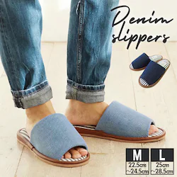 NAVY M/��22.5-24.5cm �X���b�p �O�J�� �ʔ� �f�j�� �X�g���C�v ���� ���� ������� ���q ������� �J�W���A�� ���f�B�[�X �����Y 70