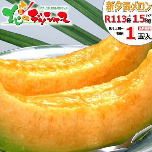 【予約】北海道 新夕張レッド 2玉入り (1玉 1.5kg/R113系/常温便) 夕張郡 栗山 2026 夏ギフト 残暑見舞い【代引き不可】_0