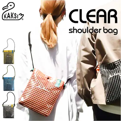 KAKSI �T�R�b�V�� �J�N�V SN0021 �ʔ� �V�����_�[�o�b�O �V�����_�[�o�b�N �΂߂����o�b�O ���b�Z���W���[�o�b�O �V�����_�[ �o�b�O ���f�B�[�X �����Y �΂߂��� �y�� �y�� ���� �N���A_0