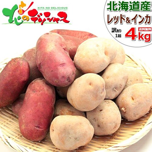 �y�o�׊ԋ߁z�k�C���Y �V���Ⴊ ���Ⴊ���� ���ƒ�p 4kg (�C���J�̂߂��� 2kg�E���b�h���[�� 2kg /�󂠂�/�①��) �H�� �i�� �W���K�C�� �n�鏒 ����p �ƒ�p ��� �H��� �k�C�� �O���� ������_0
