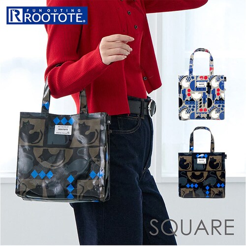 ROOTOTE ���[�g�[�g �g�[�g�o�b�O 3611 �ʔ� �g�[�g�o�b�N ���~�l�[�g ���m�Ão�b�O �����`�o�b�O �T�u�o�b�O ������ ��l SQUARE �X�N�G�A ������� ���킢�� �}�`���� ���� ��_0