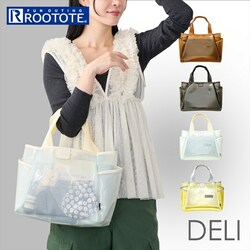 Yellow ROOTOTE ���[�g�[�g �g�[�g�o�b�O 3670 �ʔ� �d�؂�g�[�g�o�b�O �g�[�g�o�b�N �����d�؂�t�� �N���A�o�b�O �r�j�[���o�b�O �y�� �y�� ���� ���� ������ ���킢�� ������� �ʋ� �ʊw DELI �f�� Parootie