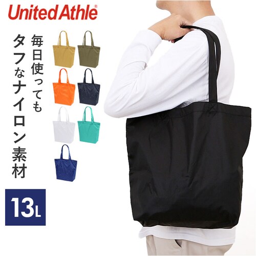 United Athle ユナイテッドアスレ トートバッグ 通販 1422-01 Mサイズ エコバッグ ショッピングバッグ 買い物バッグ サブバッグ トートバック エコバック ナイロンバック トート _0