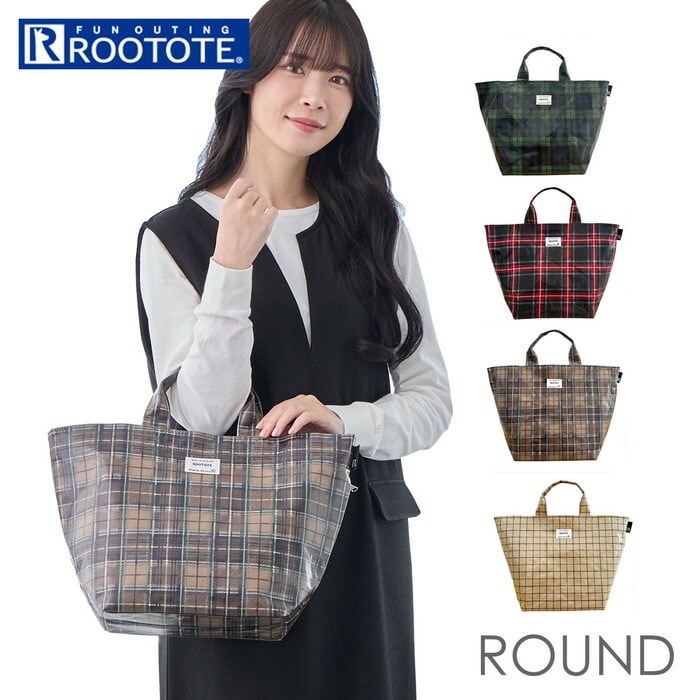 C-BEIGE ルートート ラミネート ROOTOTE 3608 通販 トートバッグ