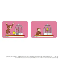 ������̃W���[�W �O�b�Y �ʔ� Curious George �X�e�b�J�[ �܂�����S�ݓX�X�e�b�J�[ 4947864052805 ������̃W���[�W08 �V�[�� �X�e�b�J�[�V�[�� �X�}�z�� �G�{�L�����N�^�[ ���킢�� ���� �J���C�C �������