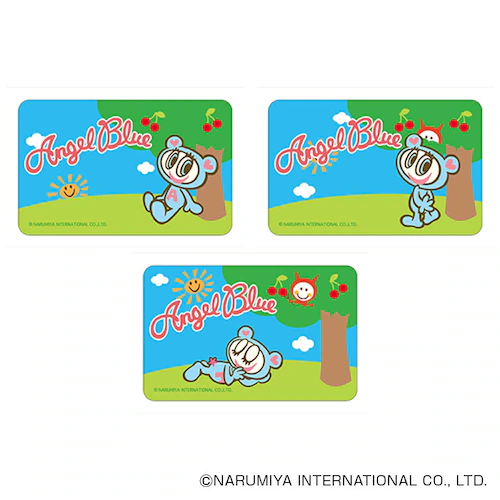 �G���W�F���u���[ �O�b�Y �ʔ� ANGEL BLUE �X�e�b�J�[ �܂�����S�ݓX�X�e�b�J�[ 4947864078133 �G���W�F���u���[02 �X�}�z�X�e�b�J�[ �V�[�� �X�e�b�J�[�V�[�� ���킢�� ��_0