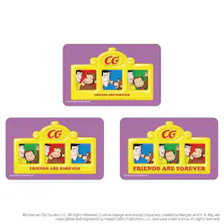 ������̃W���[�W �O�b�Y �ʔ� Curious George �X�e�b�J�[ �܂�����S�ݓX�X�e�b�J�[ 4947864052829 ������̃W���[�W10 �V�[�� �X�e�b�J�[�V�[�� �X�}�z�� �G�{�L�����N�^�[ ���킢�� ���� �J���C�C �������