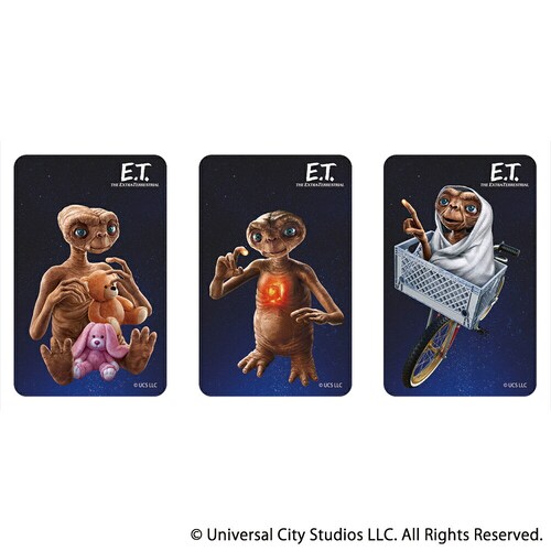 ET �O�b�Y �ʔ� E.T. �X�e�b�J�[ �܂�����S�ݓX�X�e�b�J�[ 4947864075620 the Extra Terrestrial01 �V�[�� �X�e�b�J�[�V�[�� �f��O�b�Y �C�[�e�B�[ ������_0