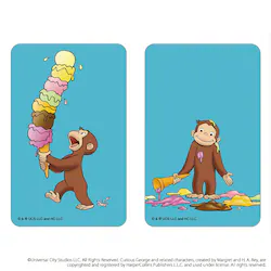 ������̃W���[�W �O�b�Y �ʔ� Curious George �X�e�b�J�[ �܂�����S�ݓX�X�e�b�J�[ 4947864052812 ������̃W���[�W09 �V�[�� �X�e�b�J�[�V�[�� �X�}�z�� �G�{�L�����N�^�[ ���킢�� ���� �J���C�C �������