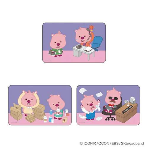 �W�����}�����s�[ �O�b�Y �ʔ� �����܂��ҁ[ ZANMANG LOOPY �X�e�b�J�[ �V�[�� �X�e�b�J�[�V�[�� �܂�����S�ݓX�X�e�b�J�[ 4947864092016 ���킢�� ������� ���� ��_0