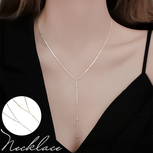 ネックレス レディース シンプル 通販 ペンダント 首飾り y字チェーンネックレス アクセサリー ジュエリー Y字 大人 かわいい おしゃれ 可愛い オシャレ 女性 Yラインネックレス nec-060_0