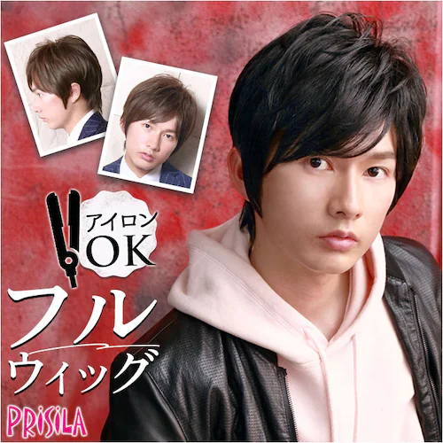 prisila �v���V�� �E�B�b�O MA-10 �����Y �ʔ� �I�[���E�C�b�O �I�[���E�B�b�O �t���E�B�b�O �t���E�C�b�O �S������ ���� �E�C�b�O �����Y�E�B�b�O �J�c�� �j���p �j�� PRISI_0