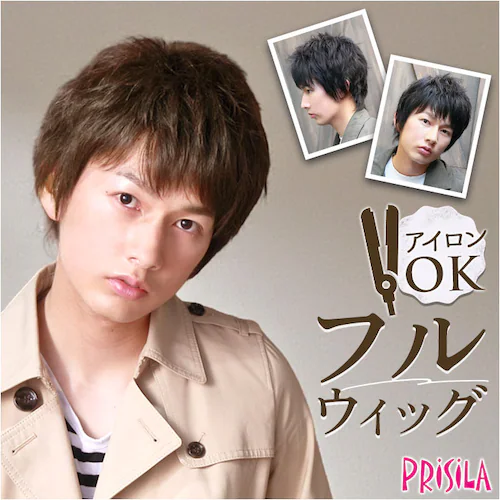 prisila �v���V�� �E�B�b�O MA-100 �����Y �ʔ� �I�[���E�C�b�O �I�[���E�B�b�O �t���E�B�b�O �t���E�C�b�O �S������ ���� �E�C�b�O �����Y�E�B�b�O �J�c�� �j���p �j�� PRIS_0