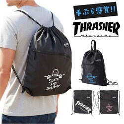 TH-X/BKxWH �X���b�V���[ �i�b�v�T�b�N THRASHER �ʔ� �i�b�v�U�b�N �����b�N �X�|�[�c�o�b�O �W���o�b�O �X�p�o�b�O �V���[�Y�o�b�O �X�|�[�c �j�̎q �j�q ��l �y�� �y�� ���s �u�����h ���Z�� ���w�� �������