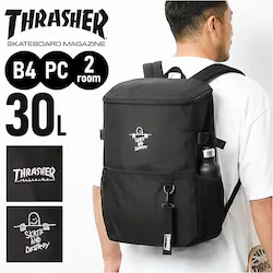 �X���b�V���[ �����b�N THRASHER VJTH-0015 �ʔ� �o�b�N�p�b�N �����b�N�T�b�N �f�C�p�b�N �u�����h �ʊw�����b�N A4 �ʊw�o�b�O �� �u���b�N �ʊw �ʋ� ��e�� �����Y ���f�B�[�X ���q �j�q ���Z�� ���w�� ��l