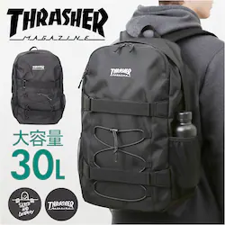 BKxSD �X���b�V���[ �����b�N THRASHER VJTH-0019 �ʔ� �o�b�N�p�b�N �����b�N�T�b�N �f�C�p�b�N �u�����h �ʊw�����b�N A4 �ʊw�o�b�O �� �u���b�N �ʊw �ʋ� ��e�� �����Y ���f�B�[�X ���q �j�q ���Z�� ���w��