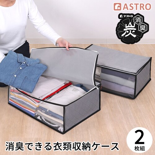 活性炭衣類整理袋 2枚組_0