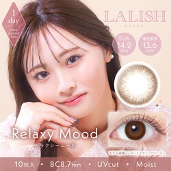 �y�����N�V�[���[�h�z�J���R�� LALISH 1DAY �����b�V�� �����f�[ �yBC�z8.6���� �yDIA�z14.0mm/14.2mm/14.5mm �y�ܐ����z42.5% �x���� �x�Ȃ�