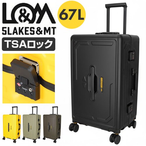 5LAKES&MT スーツケース 通販 キャリーケース 旅行 出張 ビジネス キャリーバッグ tsaロック 静音 スタイリッシュ 大容量 側面ハンドル 修学旅行 海外旅行 ダイヤル式ロック シンプル _0