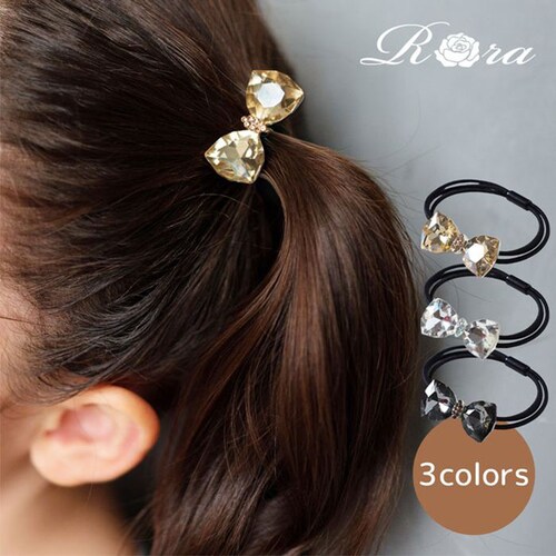 Rora ヘアゴム キッズ 通販 ローラ ビジュー 髪ゴム 髪飾り 髪どめ 髪留め ヘアアクセサリー 子供 子ども 女の子 大人 女子 発表会 結婚式 入学式 卒業式 フォーマル かわいい おしゃれ _0