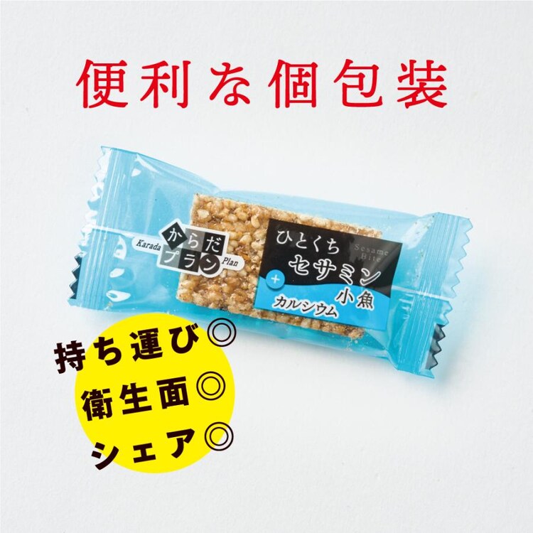 からだプラン ひとくちセサミン 小魚 徳用BOX4