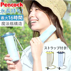 Peacock �s�[�R�b�N �~�j�A�C�X�p�b�N �X�g���b�v�t�� ABB-F15 �ʔ� �A�C�X�p�b�N �X�X �X�̂� �Ђ傤�̂� �l�b�N�N�[���[ �ۗ� �Ђ��� ��p �����΍� ��₷ �X�g���b�v�� �X�g���b�v �~�j ������ ������