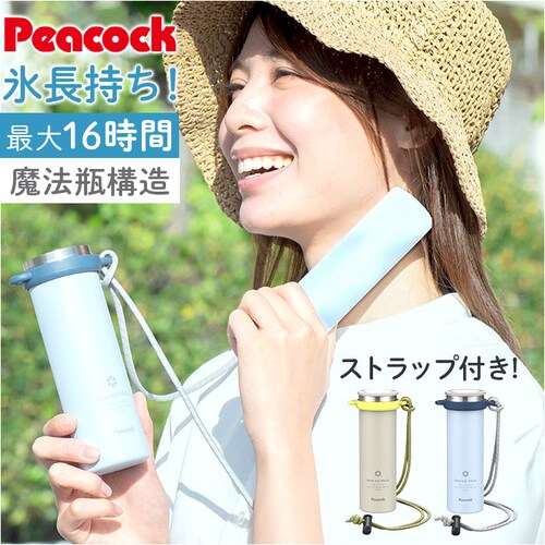 Peacock �s�[�R�b�N �~�j�A�C�X�p�b�N �X�g���b�v�t�� ABB-F15 �ʔ� �A�C�X�p�b�N �X�X �X�̂� �Ђ傤�̂� �l�b�N�N�[���[ �ۗ� �Ђ��� ��p �����΍� ��₷ �X�g���b�v�� �X�g_0