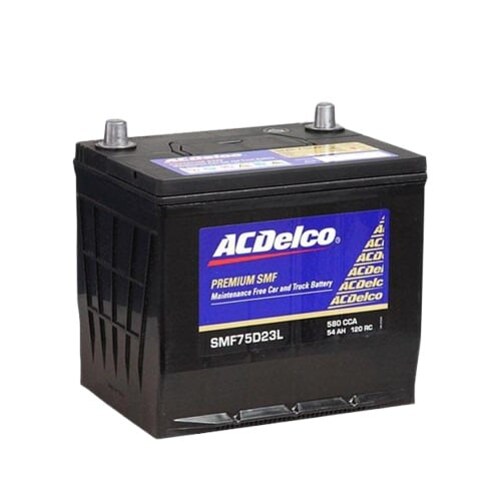 【個人宅配送不可、法人様ご住所宛のみ配送可】ACデルコ メンテナンスフリーバッテリー SMF75D23L AC delco【正規品 メーカー保証2年4万km】_0