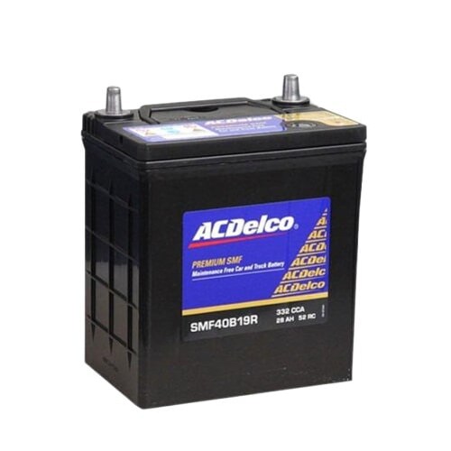 【個人宅配送不可、法人様ご住所宛のみ配送可】ACデルコ メンテナンスフリーバッテリー SMF40B19R AC delco【正規品 メーカー保証2年4万km】_0