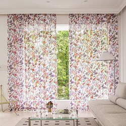 �y���������zUV�J�b�g �~���[�t�����[�����[�X�J�[�e�� 100X133cm�Q���g�@���b�h