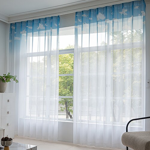 �y���������z�������̂���㕔�_�����[�X�J�[�e�� 100X198cm�Q���g�@�u���[_0
