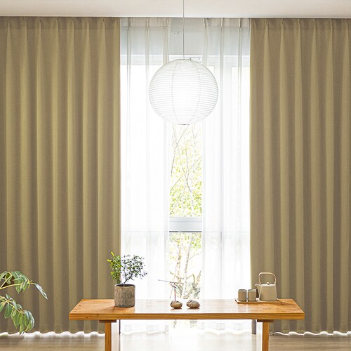 �y���������z�����Ղ�1���Ռ��h���J�[�e�� �`��L�� 100X135cm �Q���g�@�x�[�W��_0