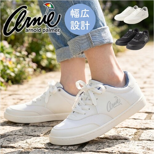 �I�[���u���b�N 24cm �A�[�m���h�p�[�}�[ �X�j�[�J�[ �ʔ� ���f�B�[�X�X�j�[�J�[ �C ���f�B�[�X �V���[�Y ���f�B�[�X�V���[�Y Arnold Palmer AN0604 ���[�J�b�g �^���C �y�� _0