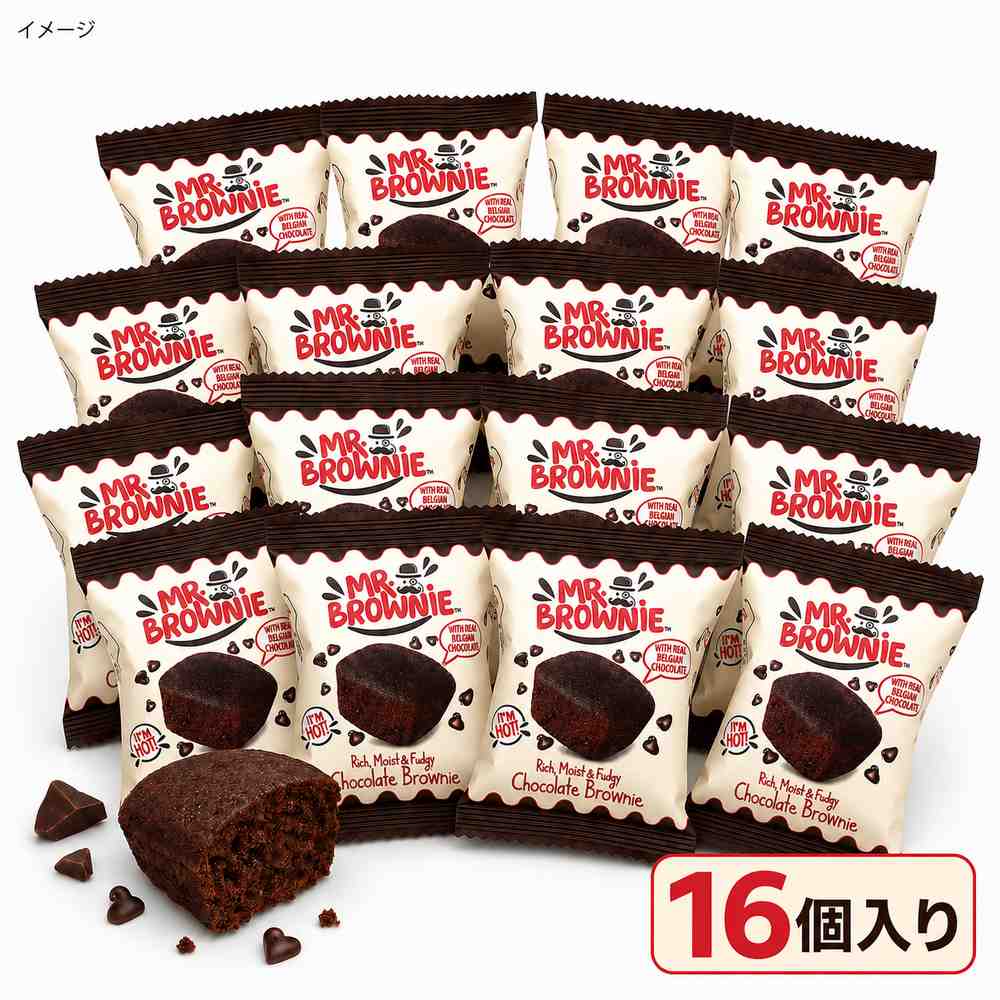 MR.BROWNIE �~�X�^�[�u���E�j�[ �`���R���[�g�u���E�j�[ 25g�~16�� � �����Ƃ� �Z�� �Ă��َq ���َq �X�C�[�c �X�y�C�� ���z�� ��������b(�~�X�^�[�u���E�j�[16)
