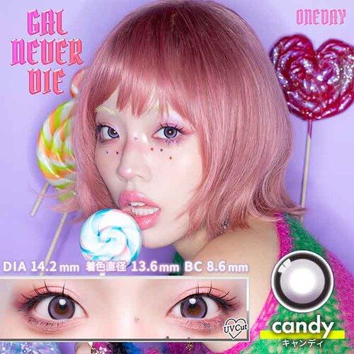 �y�L�����f�B�z�J���R�� GAL NEVER DIE 1DAY �M�����l�o�[�_�C �����f�[ �yBC�z8.6���� �yDIA�z14.2/14.5mm �y�ܐ����z38% �x���� �x�Ȃ�_0