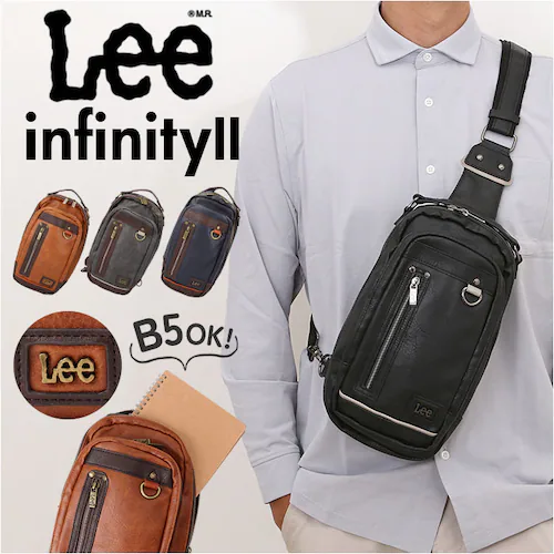 BLACK Lee リー ボディバッグ 通販 斜めがけ メンズ レディース ボディバック おしゃれ 斜めがけバッグ 大人 シンプル 無地 ボディーバッグ ボディーバック ギフト バック かばん カバン_0