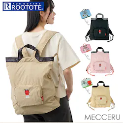Beige �X�k�[�s�[ ROOTOTE ���[�g�[�g 8506 �ʔ� �����b�N �g�[�g�o�b�O 2way �܂肽���݃o�b�O �܂肽���݃����b�N �G�R�o�b�O �T�u�o�b�O ���s MECCERU �y�� ��v �i�C���� ���f�B�[�X ������� ���킢��