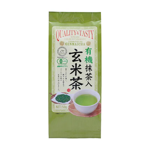 コプリナ 有機抹茶入り玄米茶 150g 2個セット_0