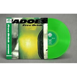 LP(30cm) / JADOES / Free Drink (����t/Clear Light Green Vinyl)