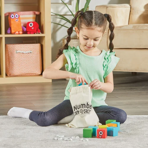Numberblocks 算数おもちゃ ナンバーブロックス 木製ブロック 1-5【代引き不可】_8