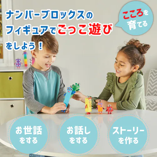 Numberblocks 算数おもちゃ ナンバーブロックスキャラクターフィギュア (1〜5) 5個入り【代引き不可】_5