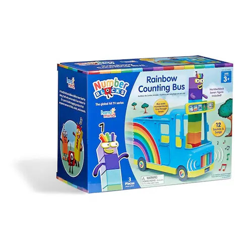 Numberblocks 算数おもちゃ ナンバーブロックスレインボーカウンティングバス【代引き不可】_1