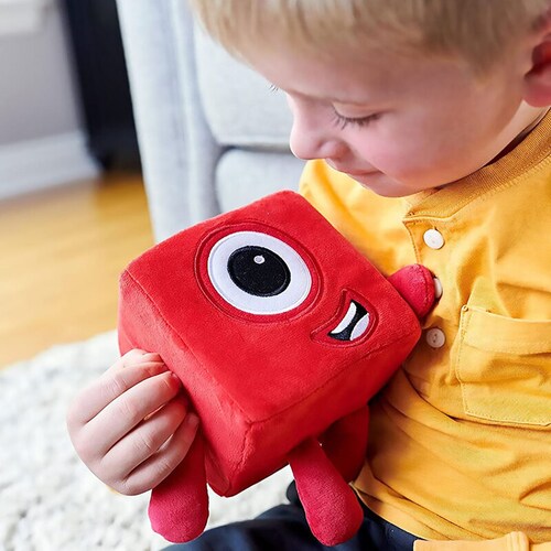 Numberblocks 算数おもちゃ ナンバーブロックス キャラクター ぬいぐるみ One【代引き不可】_5