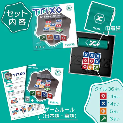 フレキシック(FlexiQ) おもちゃ ボードゲーム トリクソー【代引き不可】_6