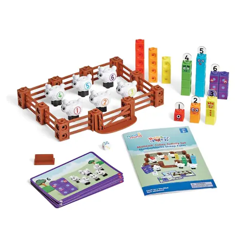 Numberblocks 算数おもちゃ マスリンクキューブアクティビティセットナンバーブロックスシープファーム【代引き不可】_5