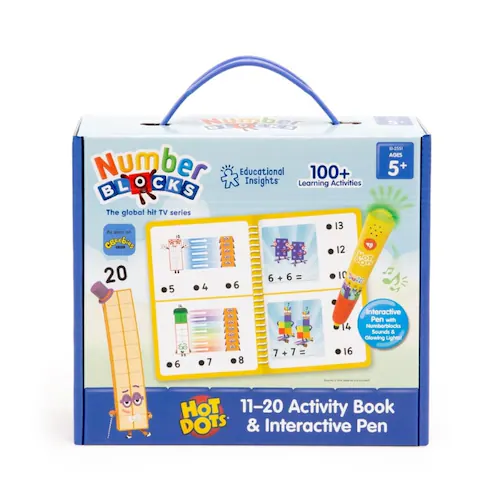 Numberblocks 算数おもちゃ ナンバーブロックス 11-20 アクティビティブック&インタラクティブペン【代引き不可】_1