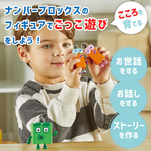 Numberblocks 算数おもちゃ ナンバーブロックスキャラクターフィギュア3個入り【代引き不可】_5