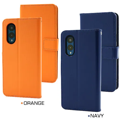 【オレンジ】 arrows We2 F-52E FCG02 ケース 手帳型 カバー 手帳 手帳型ケース  おしゃれ かわいい スタンド カード収納 薄い スマホケース スマホカバー アローズ_5
